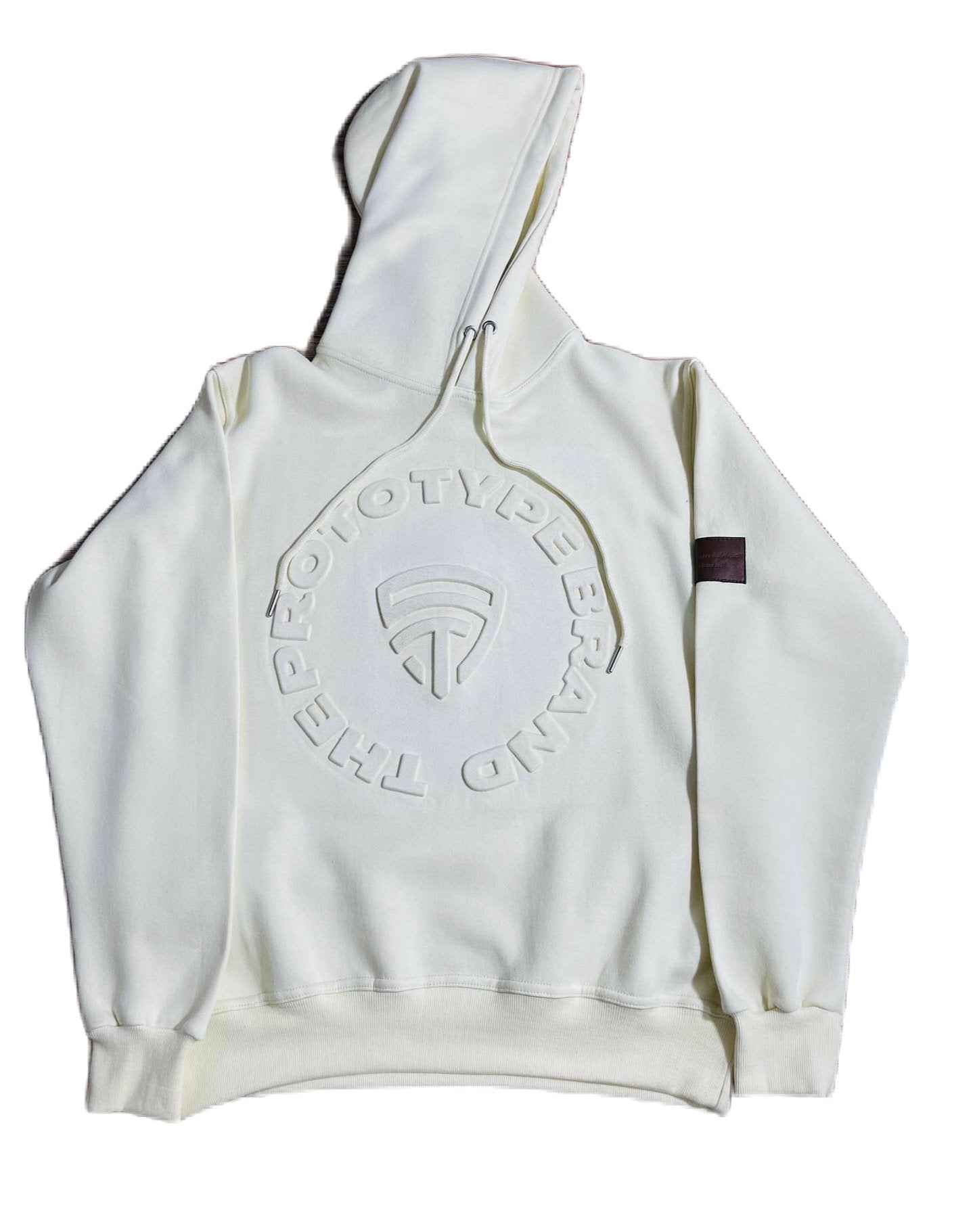 Banana Creme Embossed Hoodie - The Prototype Banana Creme Embossed Hoodie