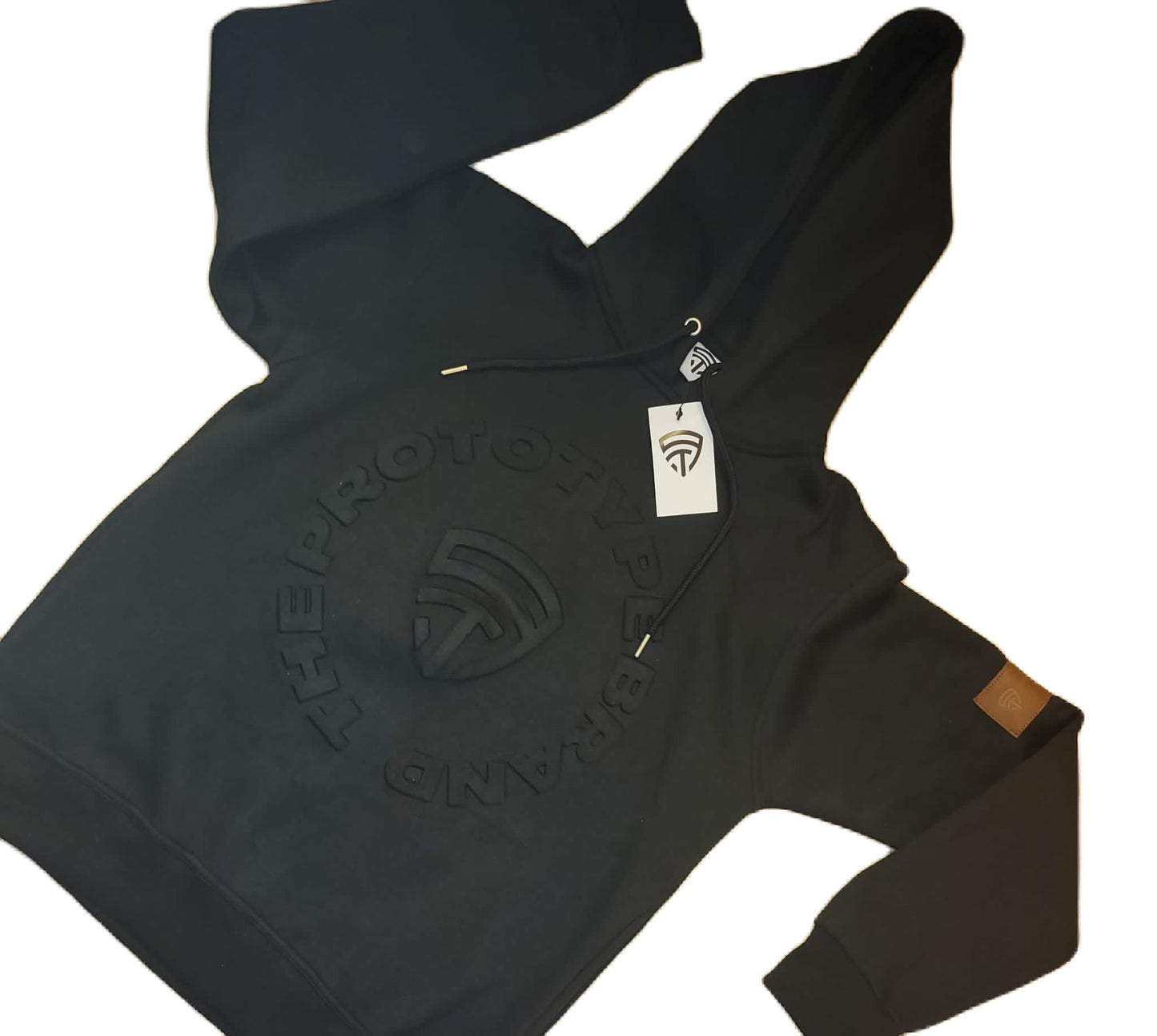 Embossed Print Hoodie - The PrototypeEmbossed Print Hoodie