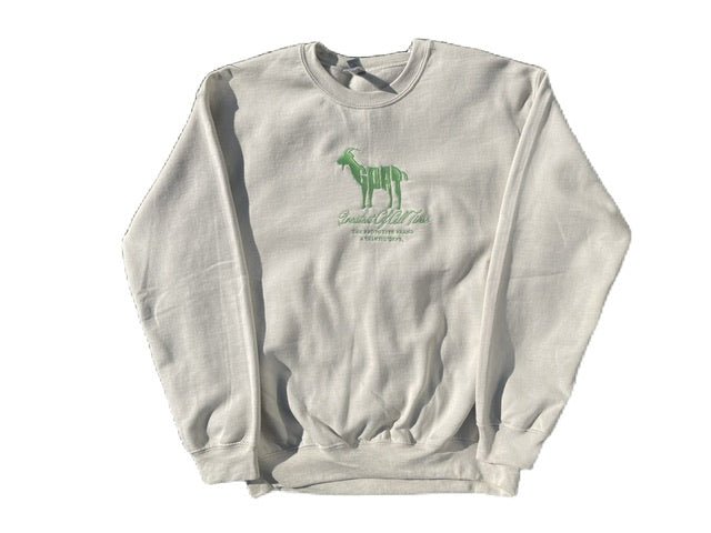 G.O.A.T Sweatshirt Stone/Kiwi - The Prototype G.O.A.T Sweatshirt Stone/Kiwi