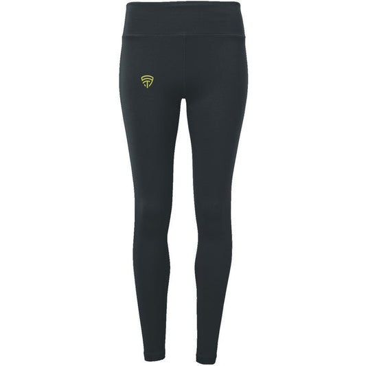 The Prototype Feminine Performance Leggings Black/Yellow - The Prototype The Prototype Feminine Performance Leggings Black/Yellow