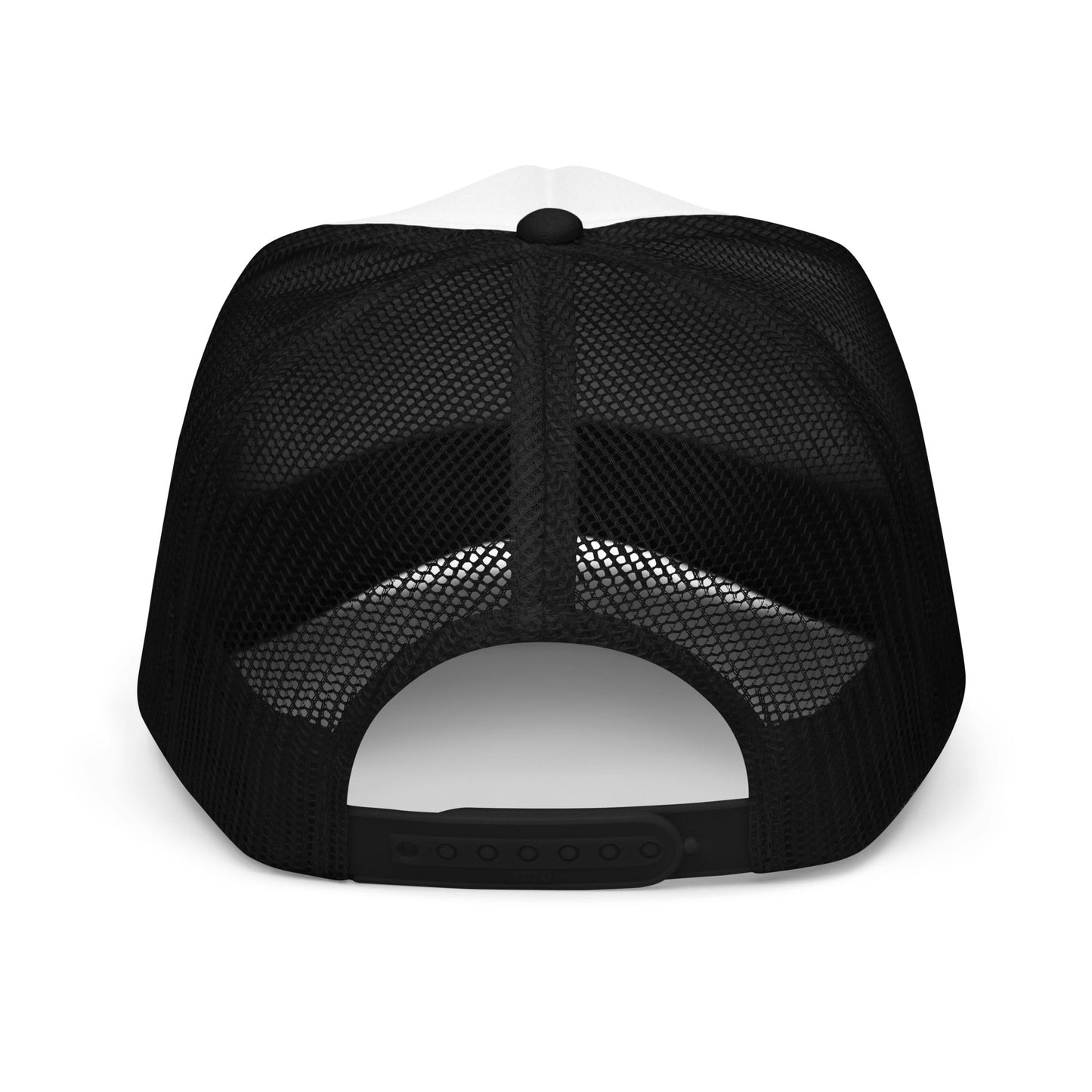 The Prototype Foam Trucker Hat Black/White/Gold - The Prototype The Prototype Foam Trucker Hat Black/White/Gold