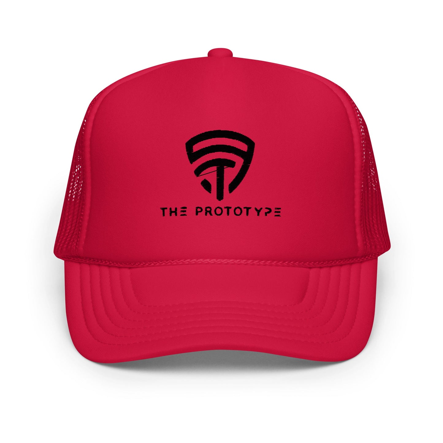 The Prototype Foam Trucker Hat Red/Black - The Prototype The Prototype Foam Trucker Hat Red/Black