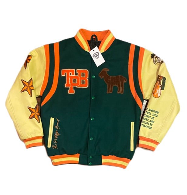 The G.O.A.T Varsity Jacket