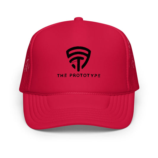 The Prototype Foam Trucker Hat Red/Black - The Prototype The Prototype Foam Trucker Hat Red/Black